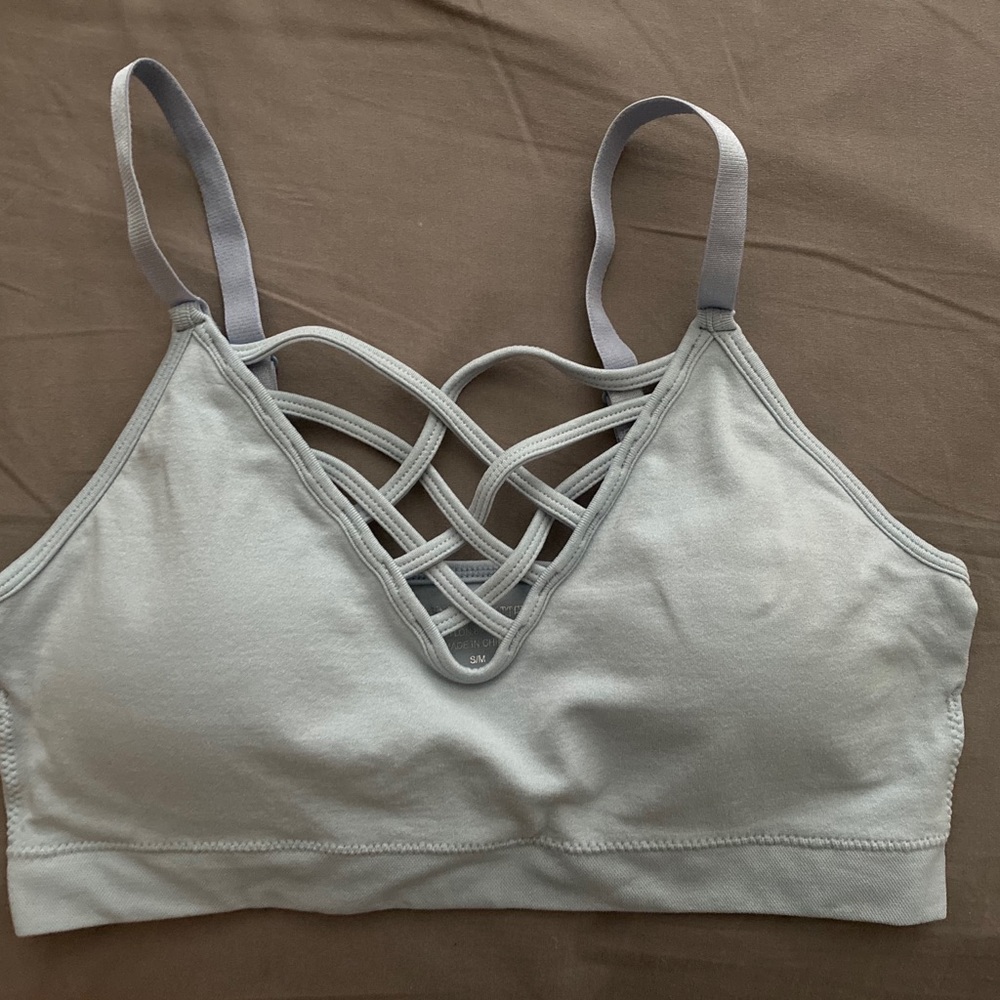 Light blue bralette